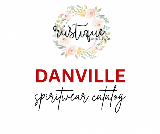 *INFANT/TODDLER* Custom DANVILLE Spiritwear