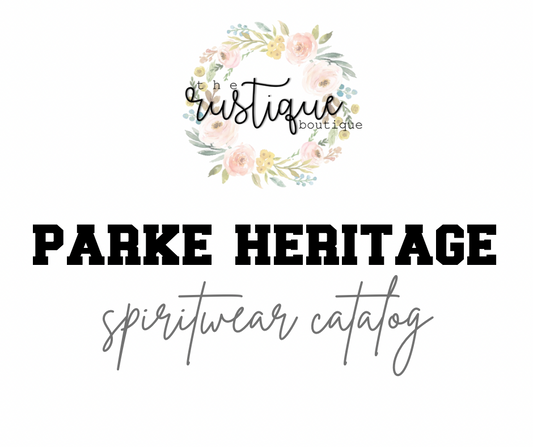 *INFANT/TODDLER* Custom PARKE HERITAGE Spiritwear