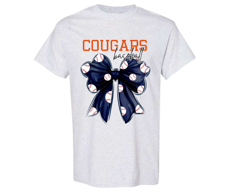 YOUTH Baseball Bows Tee or Crew