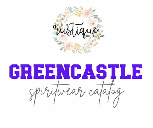 *TODDLER/INFANT* Custom GREENCASTLE Spiritwear